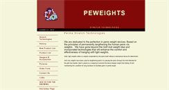 Desktop Screenshot of peweights.com